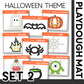 HALLOWEEN THEME PLAYDOUGH MAT - will send via email
