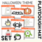HALLOWEEN THEME PLAYDOUGH MAT - will send via email