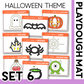 HALLOWEEN THEME PLAYDOUGH MAT - will send via email