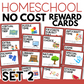 Homeschool Free Rewards Cards Commercial Use