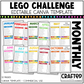 EDITABLE Le go Challenge For Kids Canva Template Commercial Use