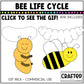 Simple Life Cycle Clipart GIF Pack Science MEGA Bundle