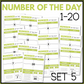 Number Of The Day 1-20