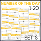 Number Of The Day 1-20