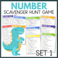 NUMBER SCAVENGER HUNT
