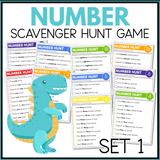 NUMBER SCAVENGER HUNT