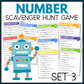 NUMBER SCAVENGER HUNT