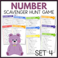NUMBER SCAVENGER HUNT