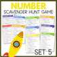 NUMBER SCAVENGER HUNT