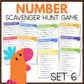 NUMBER SCAVENGER HUNT