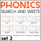 Phonics Search and Write Bundle Commercial Use