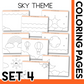 Sky Theme Coloring Pages Commercial Use