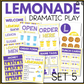 Lemonade Shop Dramatic Play