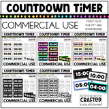 Countdown Timer Bundle Classroom Management Center Transition Break