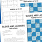 Slides and Ladders Addition and Subtraction up to 20