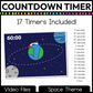 Space Theme Visual Timer Countdown Classroom Management Video