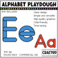 Rainbow Alphabet Playdough Clipart Pack