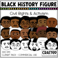 Black History Figures Civil Rights & Activism Clipart Pack Black History Month