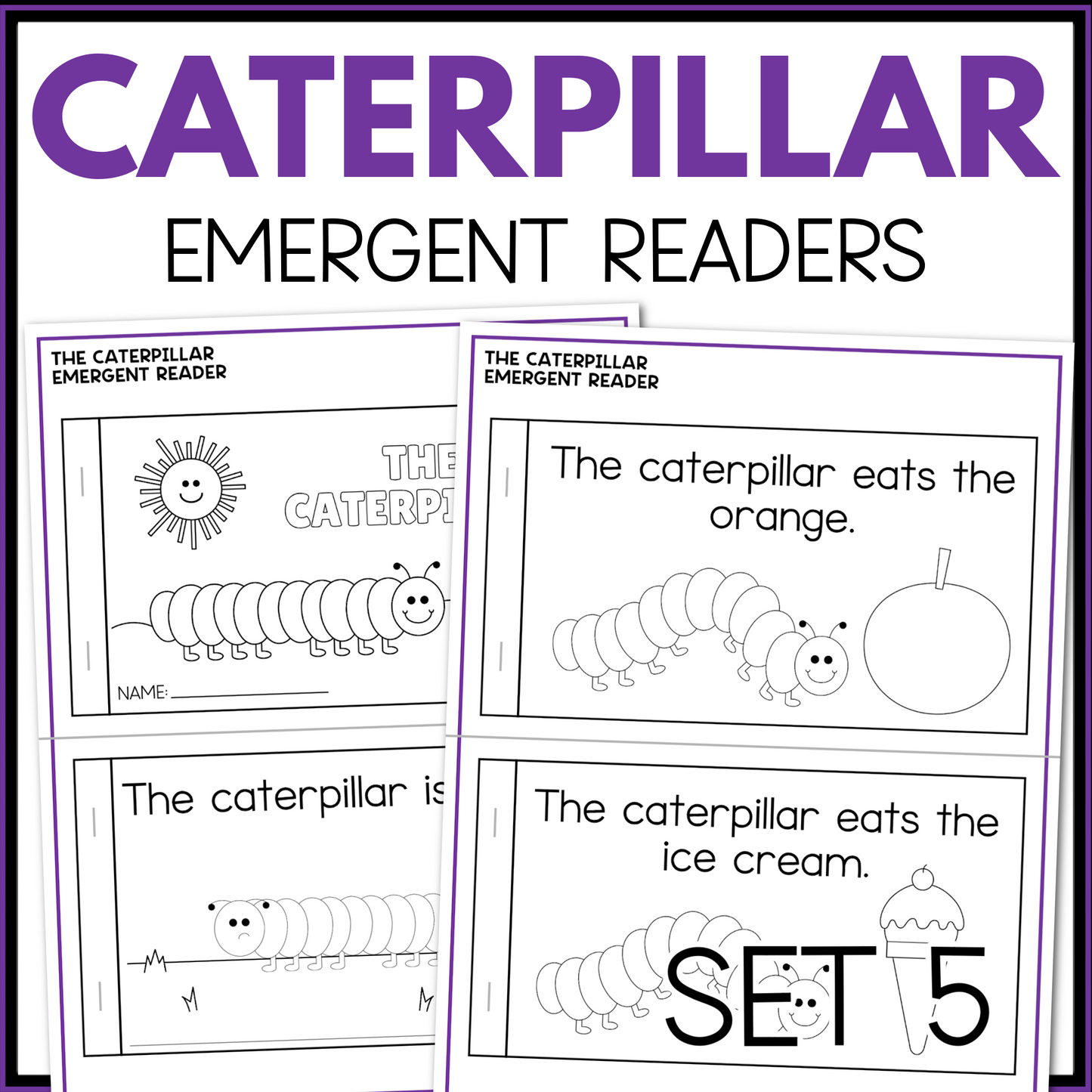 THE CATERPILLAR BOOK EMERGENT READERS
