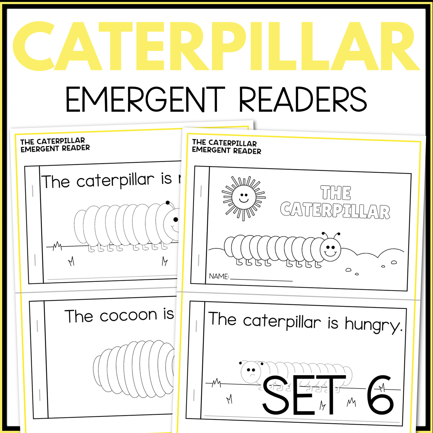 THE CATERPILLAR BOOK EMERGENT READERS