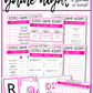 GIRLS PARTY GAME NIGHT