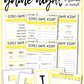 GIRLS PARTY GAME NIGHT