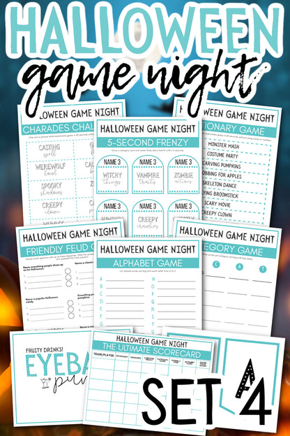 Halloween Party Game Night