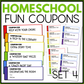 HOMESCHOOL COUPONS