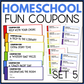 HOMESCHOOL COUPONS