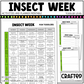 Editable Insect Week Activities and Planner Toddler Canva Template 2-4yo