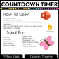 Ocean Theme Visual Timer Countdown Classroom Management Video