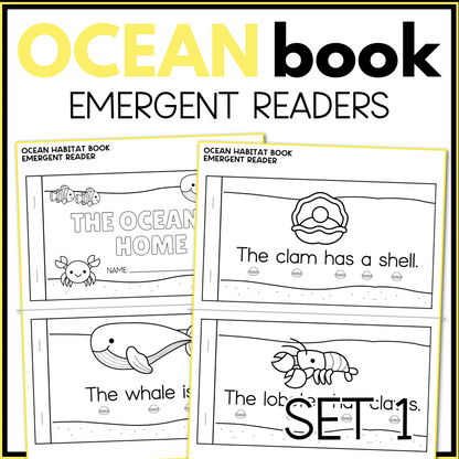 OCEAN BOOK EMERGENT READERS