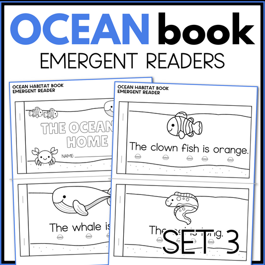 OCEAN BOOK EMERGENT READERS