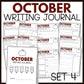 OCTOBER WRITING JOURNAL -- will send via email
