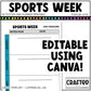 Editable Toddler Week PLAY Activities and Planner Canva Template MEGA Bundle