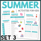 Summer Activities For Kids