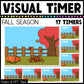 Year Round Visual Timer Countdown Classroom Management Tool Mega Bundle