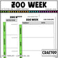 Editable Zoo Week Play Activities and Planner Toddler Canva Template 2-4yo